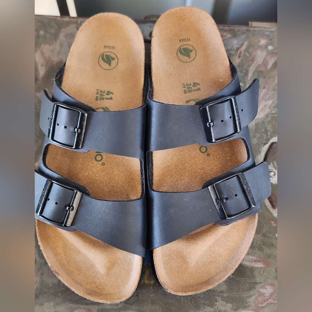 Papillio Vegan Sandals with Black Straps - Picture 2 of 6